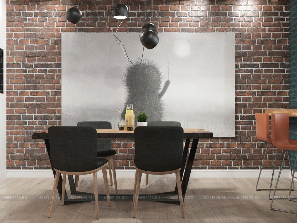 Двухкомнатная квартира в стиле LOFT